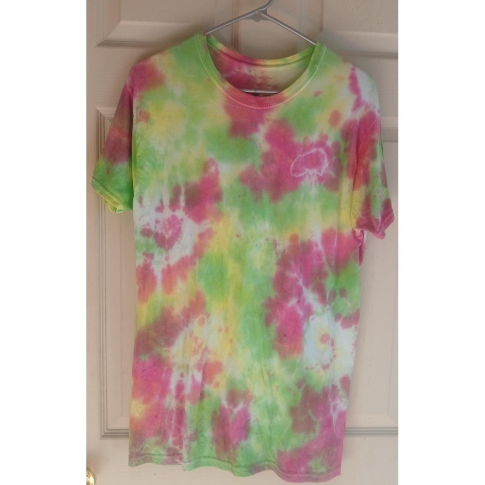 Hand-made tie dye‎ Tshirt Medium Unisex